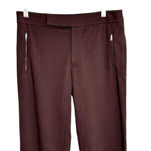 Ralph Lauren Brown Dress Pants Zipper Pockets Womens Size SMALL Equestrian Boots